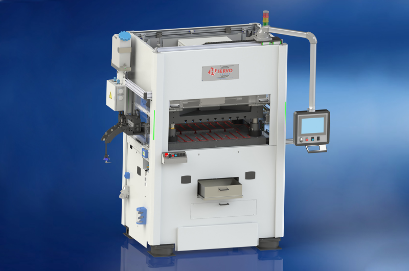 Auf- und Abwickeln, Servo-Exzenterpressen, automatische Blisterverpackung, Hybridteile.